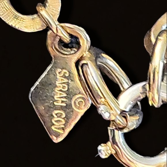 Vintage VTG Sarah Coventry Big Pearl Solitaire Statement Pendant Necklace - Picture 7 of 7